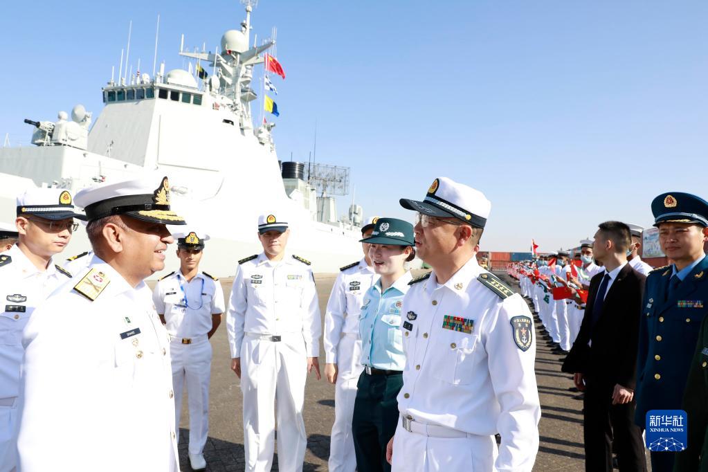 中国海军南宁舰赴巴基斯坦参加“和平-23”多国海军联合演习(图3) 中国海军南宁舰赴巴基斯坦参加“和平-23”多国海军联合演习(图3)