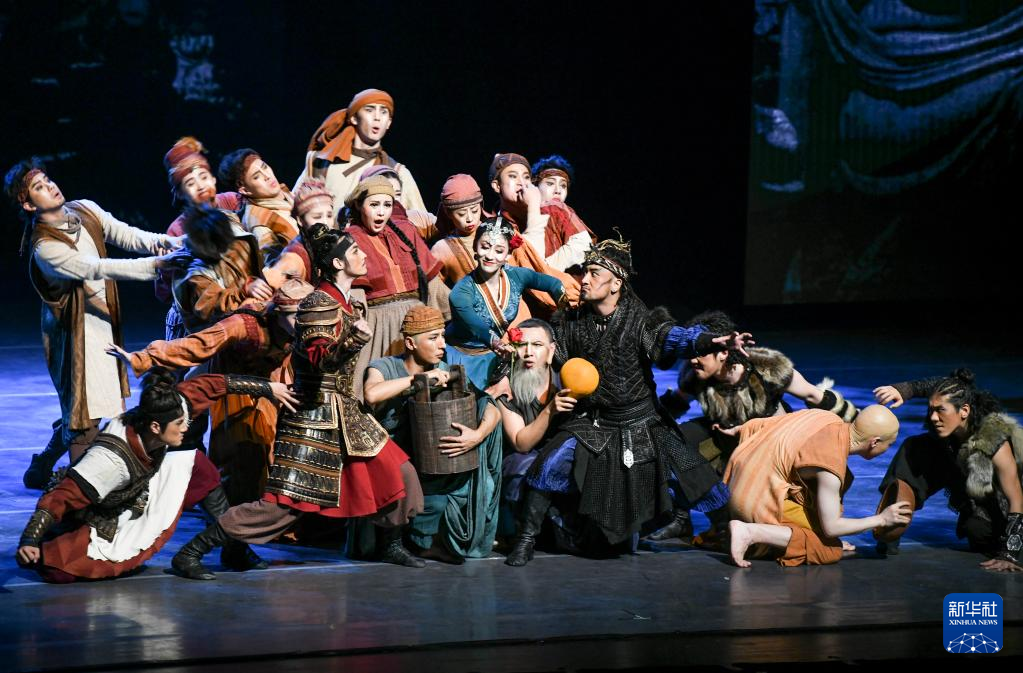 舞剧《五星出东方》开启新疆巡演(图3) 舞剧《五星出东方》开启新疆巡演(图3)