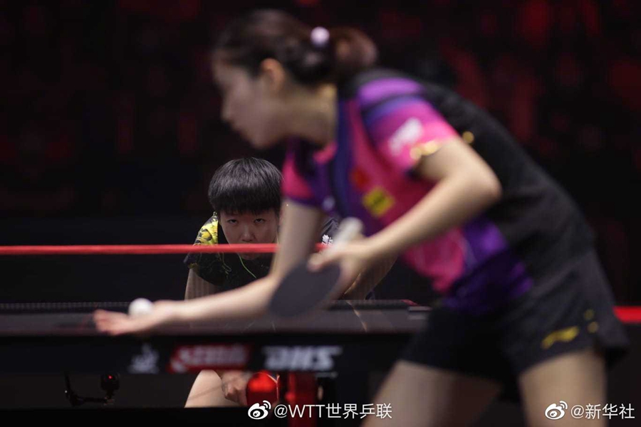 WTT新加坡大满贯:孙颖莎女单夺冠(图3) WTT新加坡大满贯:孙颖莎女单夺冠(图3)