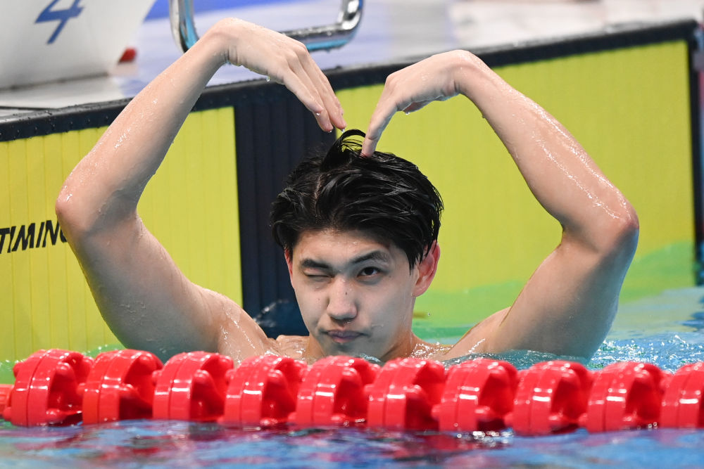 全国游泳冠军赛:李冰洁追平女子400米自由泳亚洲纪录(图3) 全国游泳冠军赛:李冰洁追平女子400米自由泳亚洲纪录(图3)