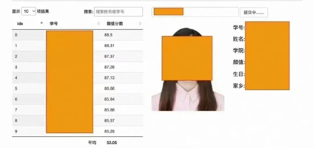 学生信息被制作成颜值打分网站?人民大学已报警(图3) 3.jpg