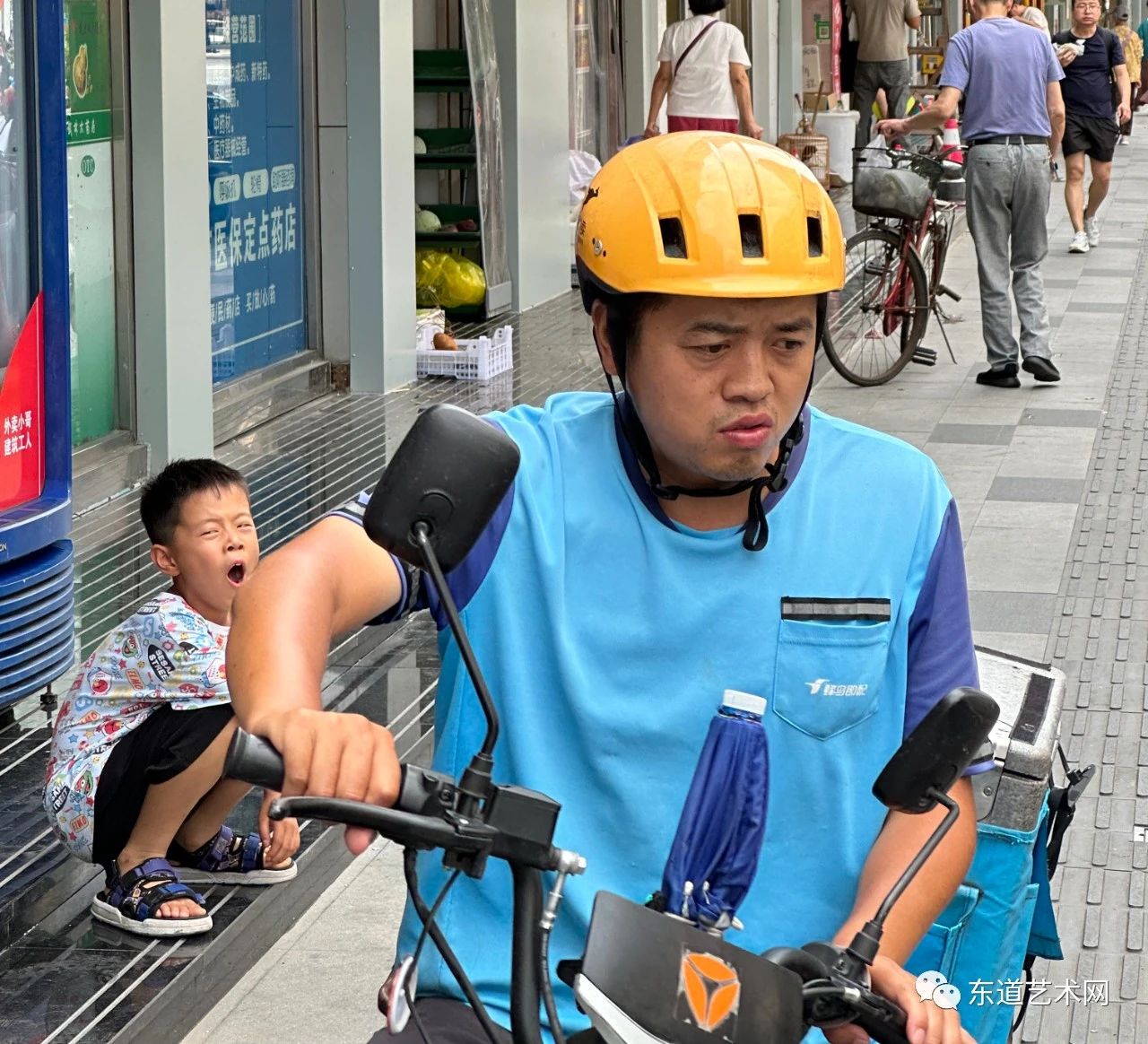 你好,外卖小哥!一一岑国荣摄影(图27) 31.jpg