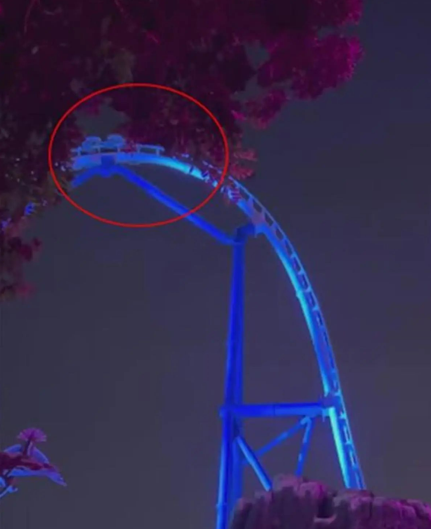 深圳欢乐谷过山车事故致8伤,游客:曾多次弹射失败(图1) 01.png