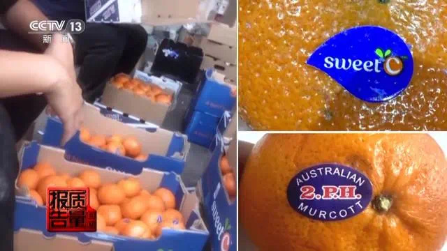 贴上2分钱的标签,价格涨到10倍!国产水果假冒进口,夫妻网店卖出近500万枚假标签被抓(图6) 10.jpg