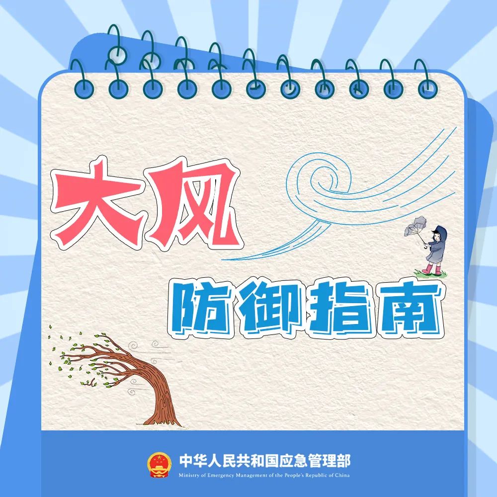 预警!极端大风!这样防范→(图1) 图片