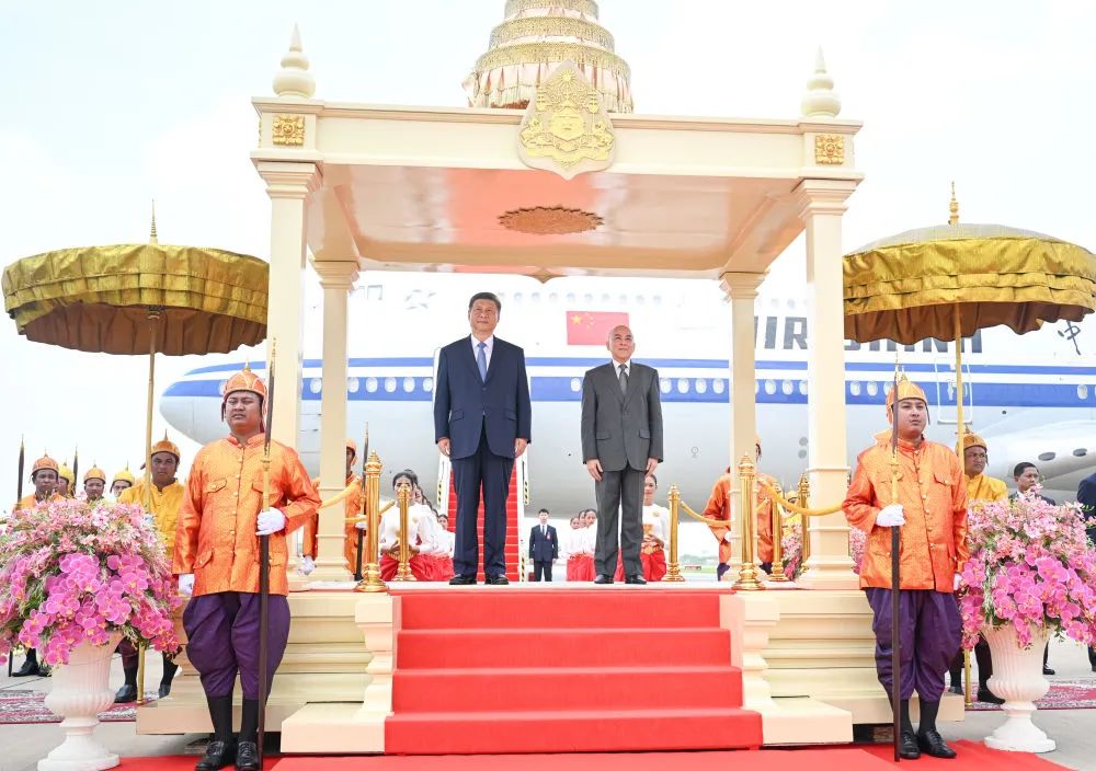 高清大图 | 习近平访问柬埔寨精彩图集(图7) 高清大图 | 习近平访问柬埔寨精彩图集(图7)