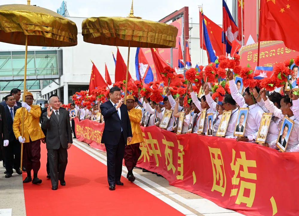 高清大图 | 习近平访问柬埔寨精彩图集(图9) 高清大图 | 习近平访问柬埔寨精彩图集(图9)