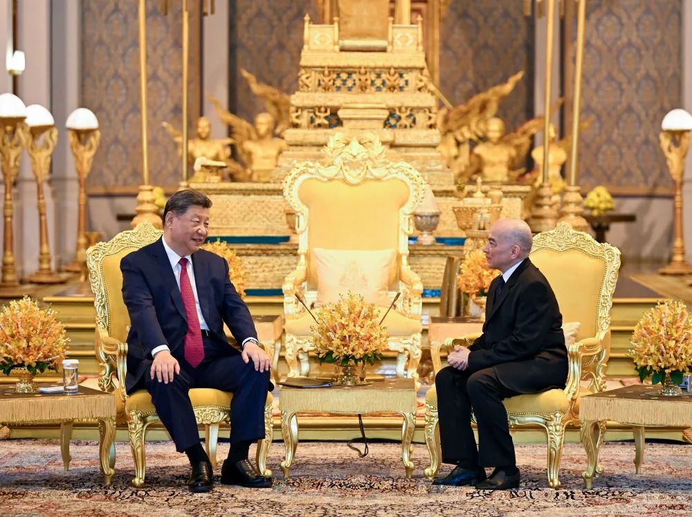 高清大图 | 习近平访问柬埔寨精彩图集(图15) 高清大图 | 习近平访问柬埔寨精彩图集(图15)