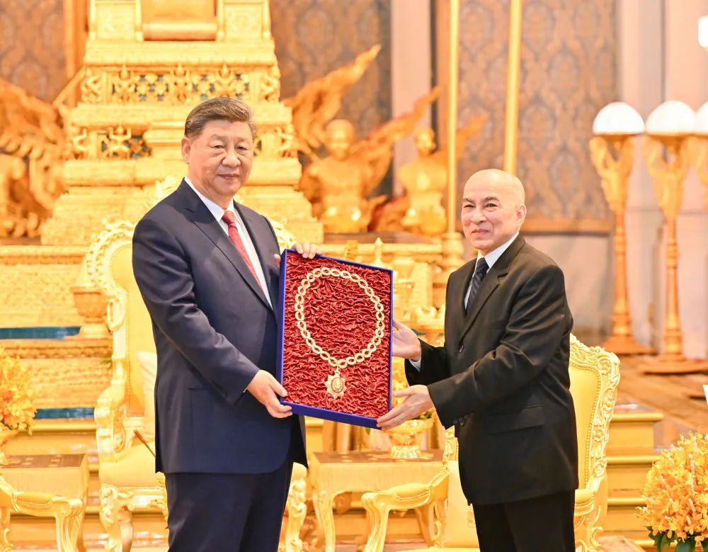 高清大图 | 习近平访问柬埔寨精彩图集(图17) 高清大图 | 习近平访问柬埔寨精彩图集(图17)