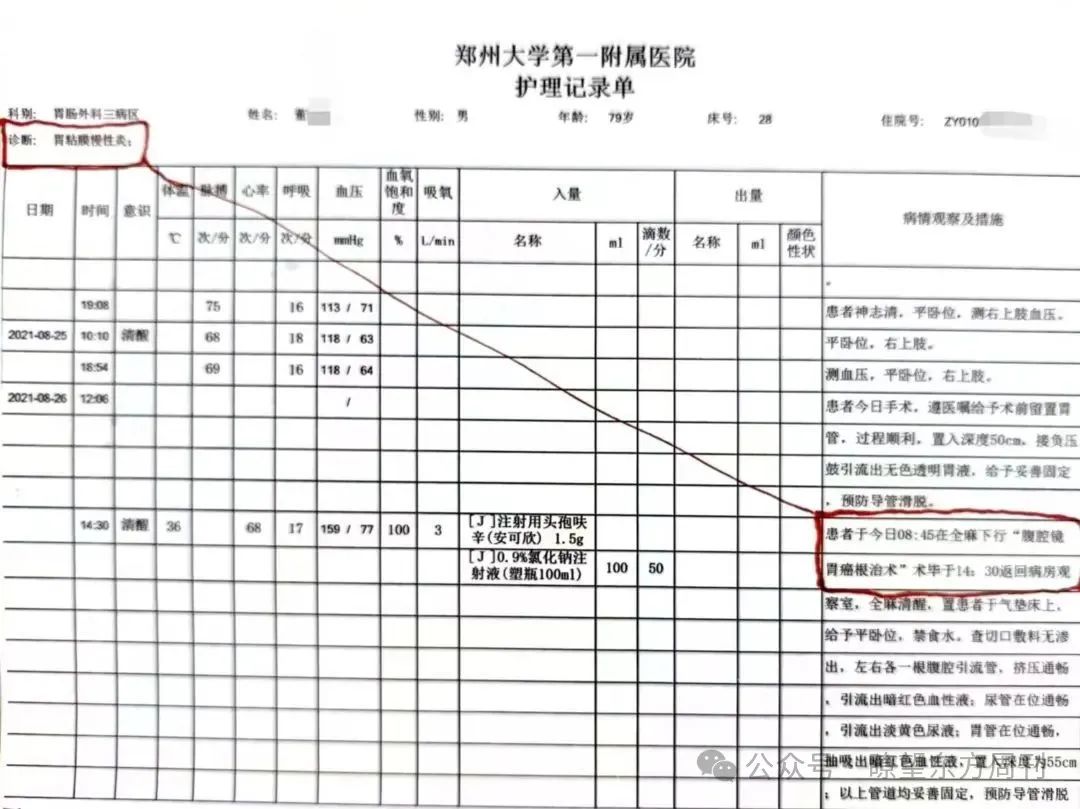 老人检查出胃炎却被以癌症切除全胃,医院回应(图2) 老人检查出胃炎却被以癌症切除全胃,医院回应(图2)