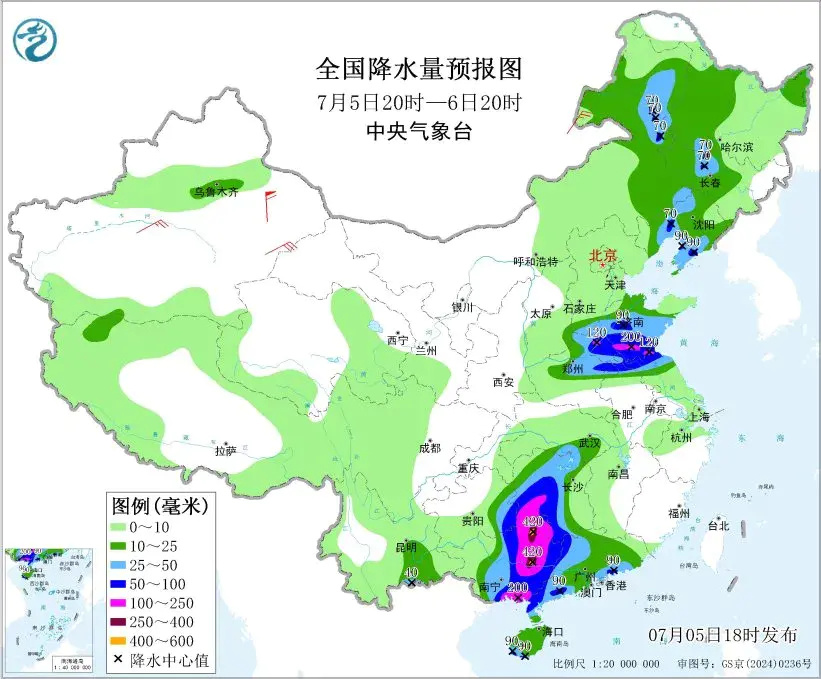 六预警齐发!10级以上雷暴大风来了(图3) 图片