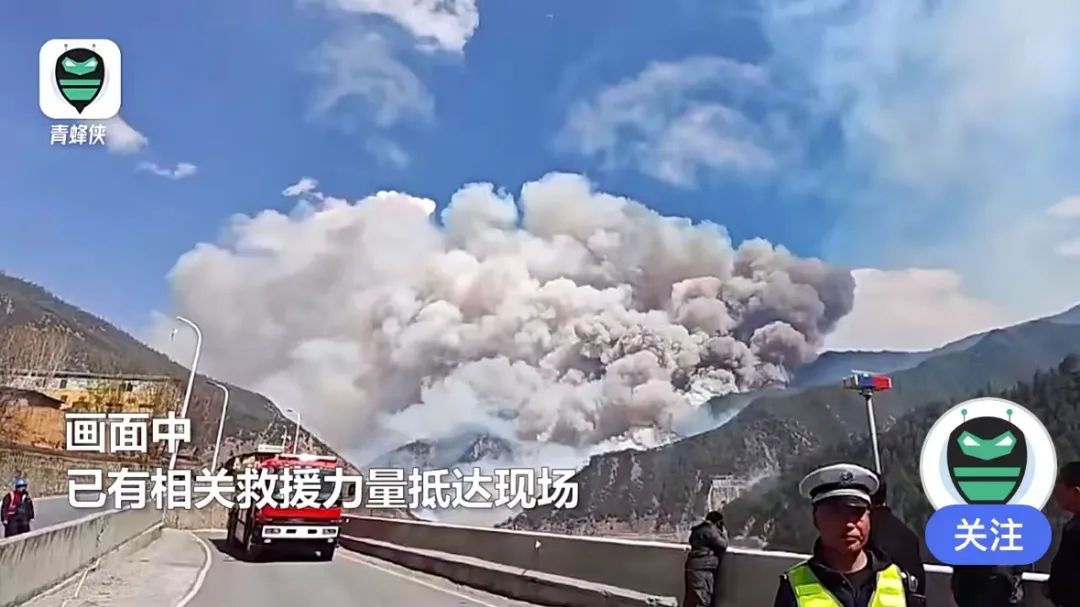 突发!四川雅江县发生山火(图4) 640.jpg